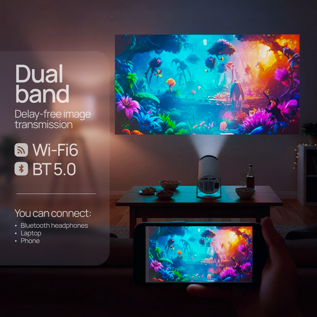 Portable Pro Projector By Simerro