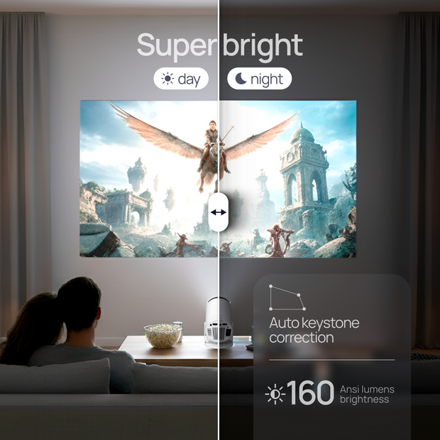 Portable Pro Projector By Simerro