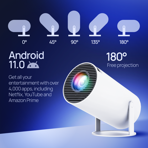 Portable Pro Projector By Simerro