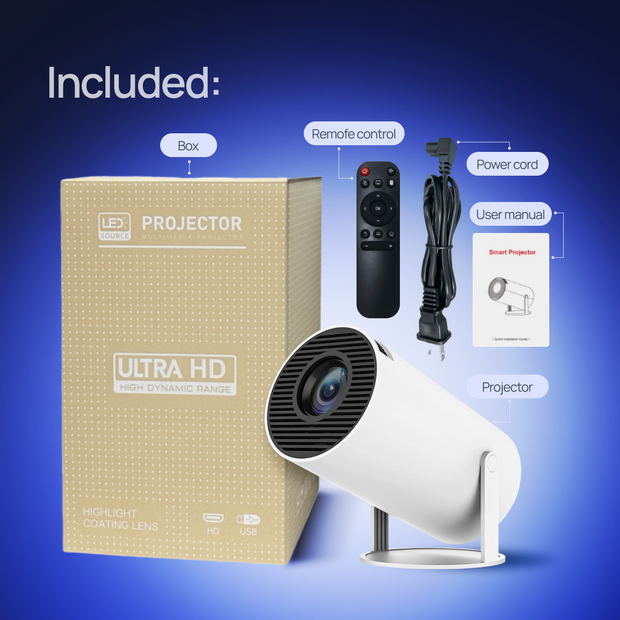 Portable Pro Projector By Simerro